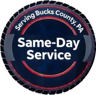 Serving Bucks County, PA. Same-day service.